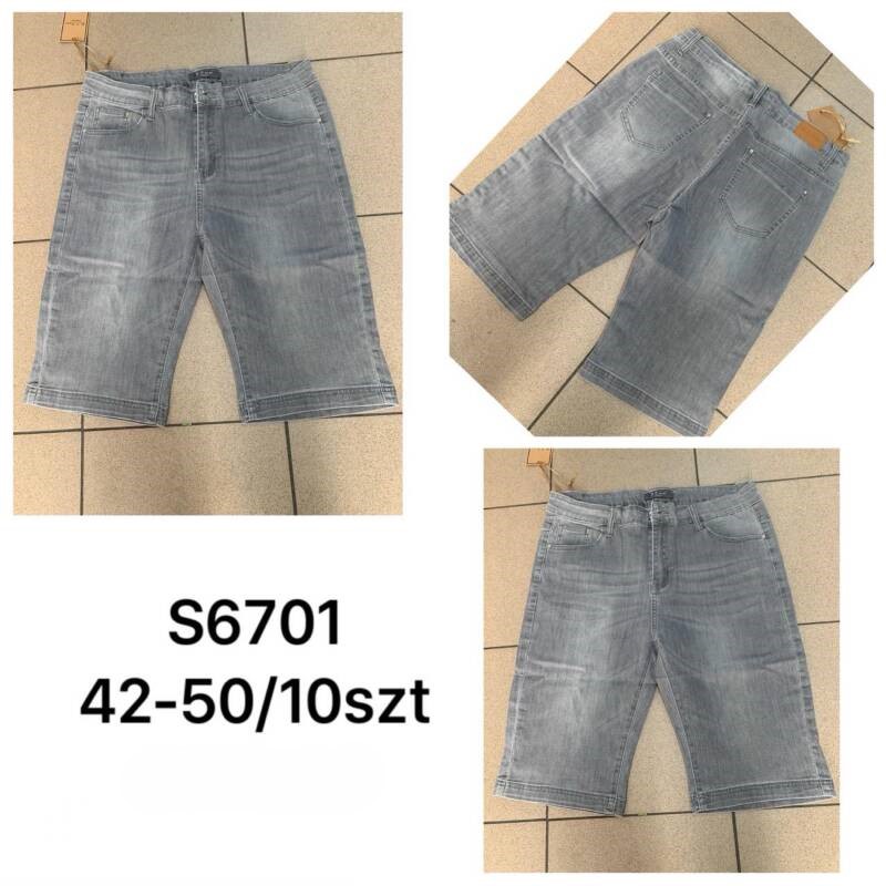 Rybaczki damskie jeansy Roz 42-50, 1 Kolor Paczka 10 szt